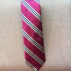Brooks Brothers Wine Striped Tie